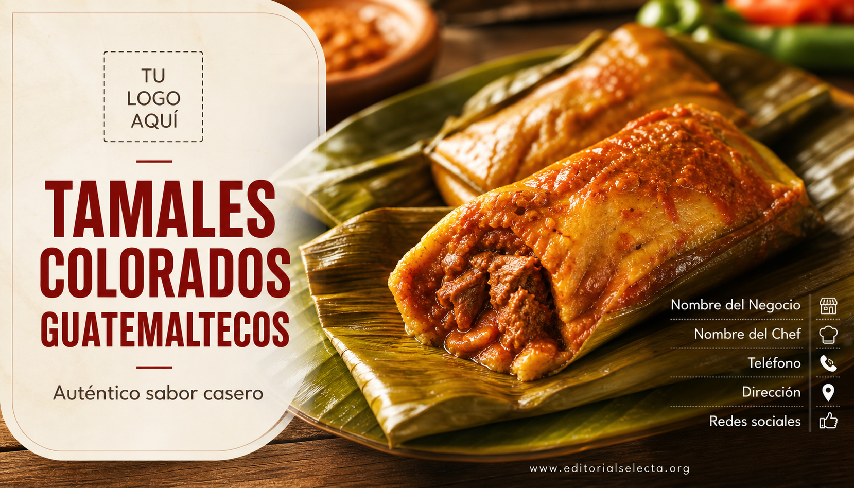 Tarjeta de Presentación Estándar · Guatemala (Frente)