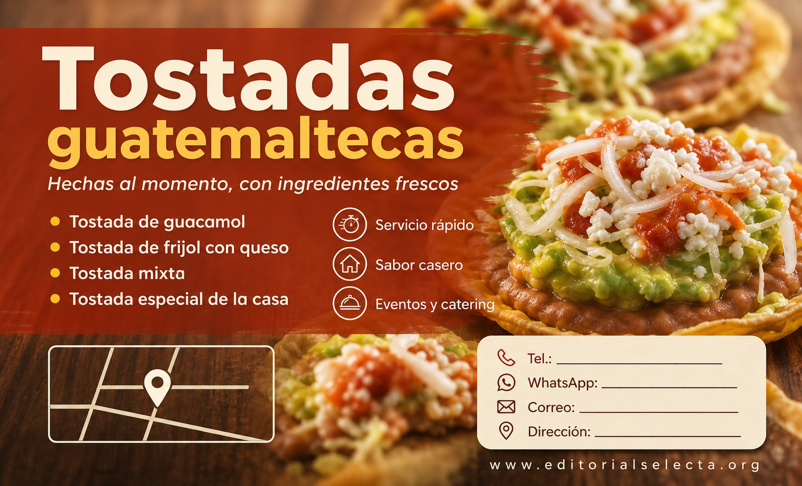 Tarjeta de Presentación Estándar · Guatemala (Frente) 2