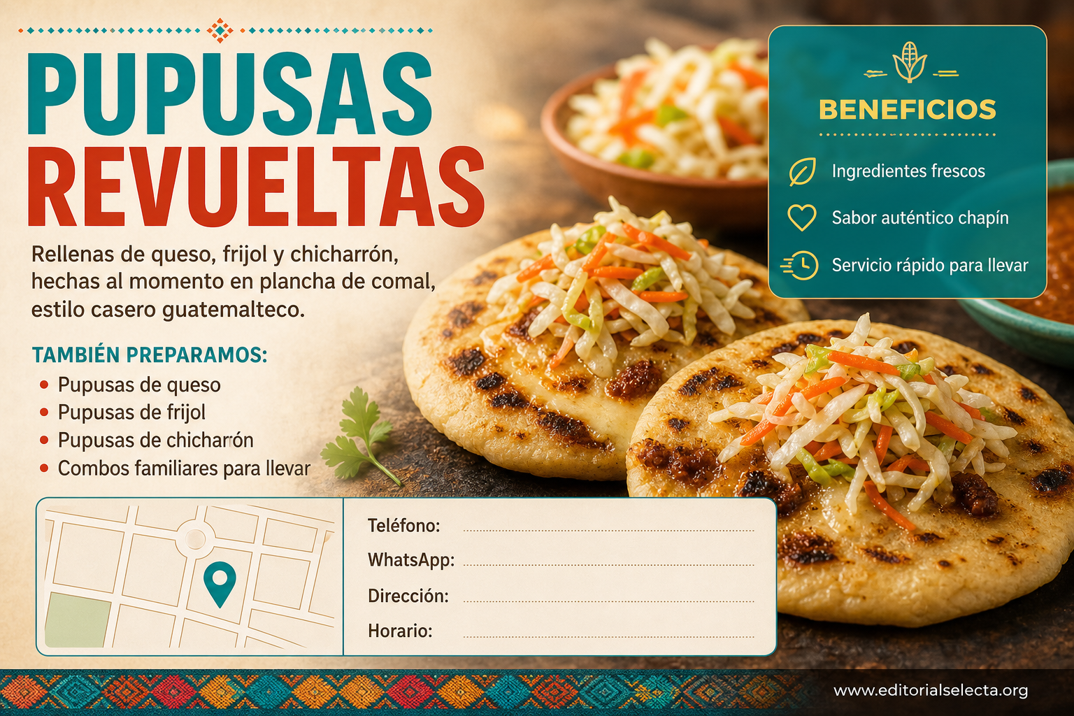 Tarjeta de Presentación Estándar · Guatemala (Frente) 2
