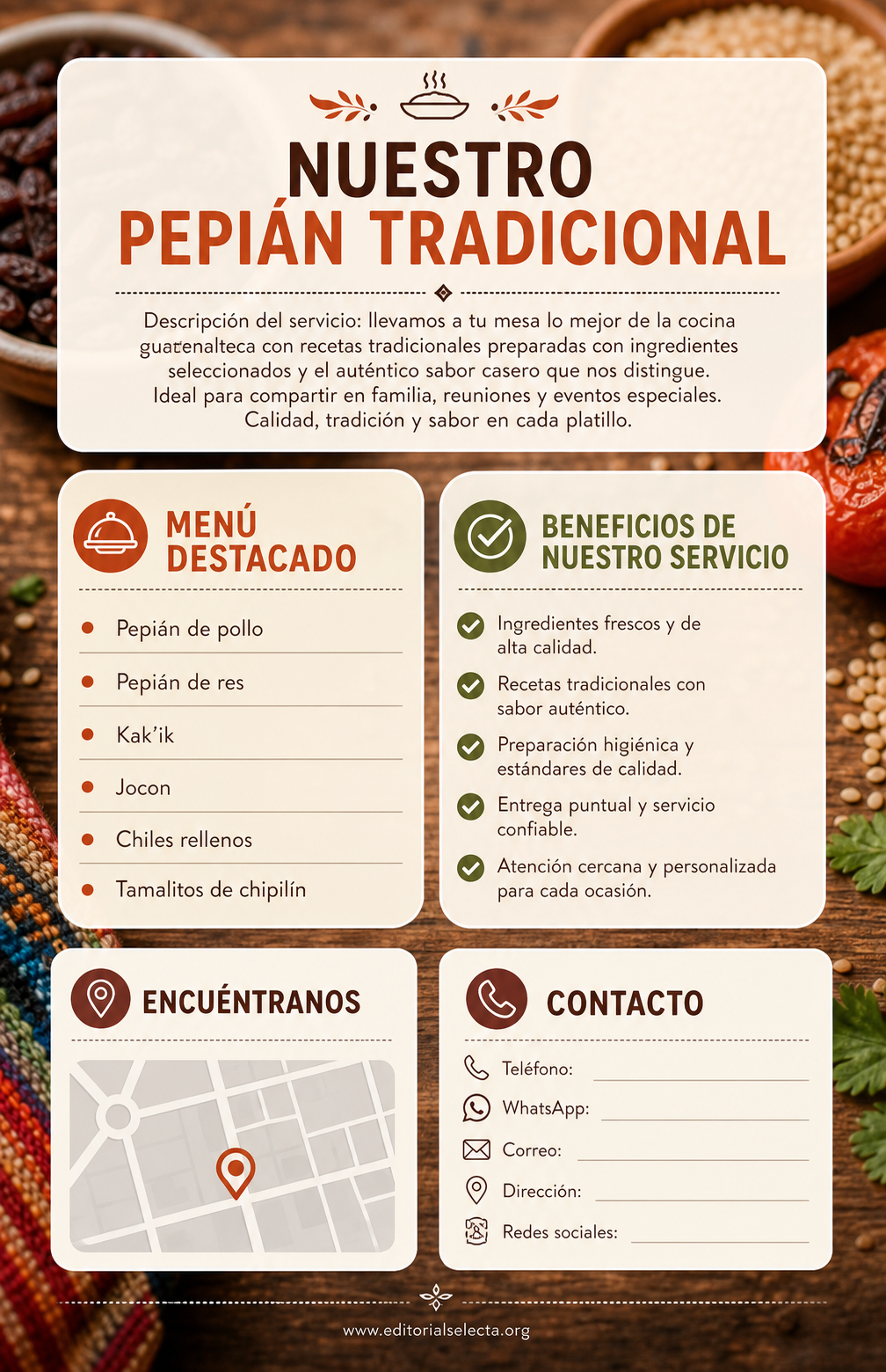 Flyer Media Carta · Guatemala (Frente) 2