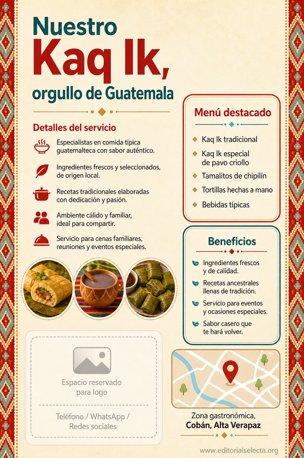 Flyer Media Carta · Guatemala (Frente) 2
