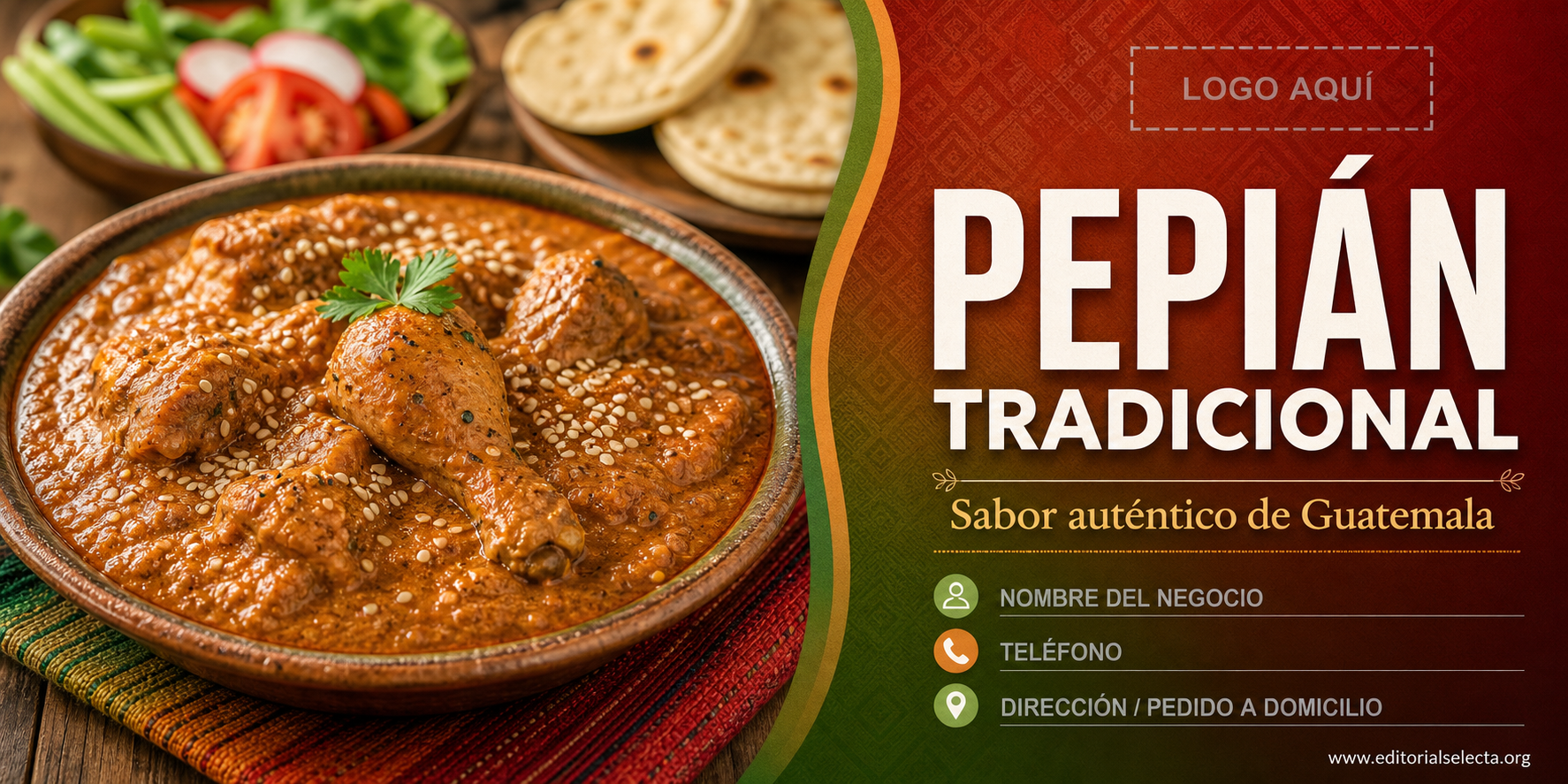 Banner Vinyl · Guatemala 2' x 4'