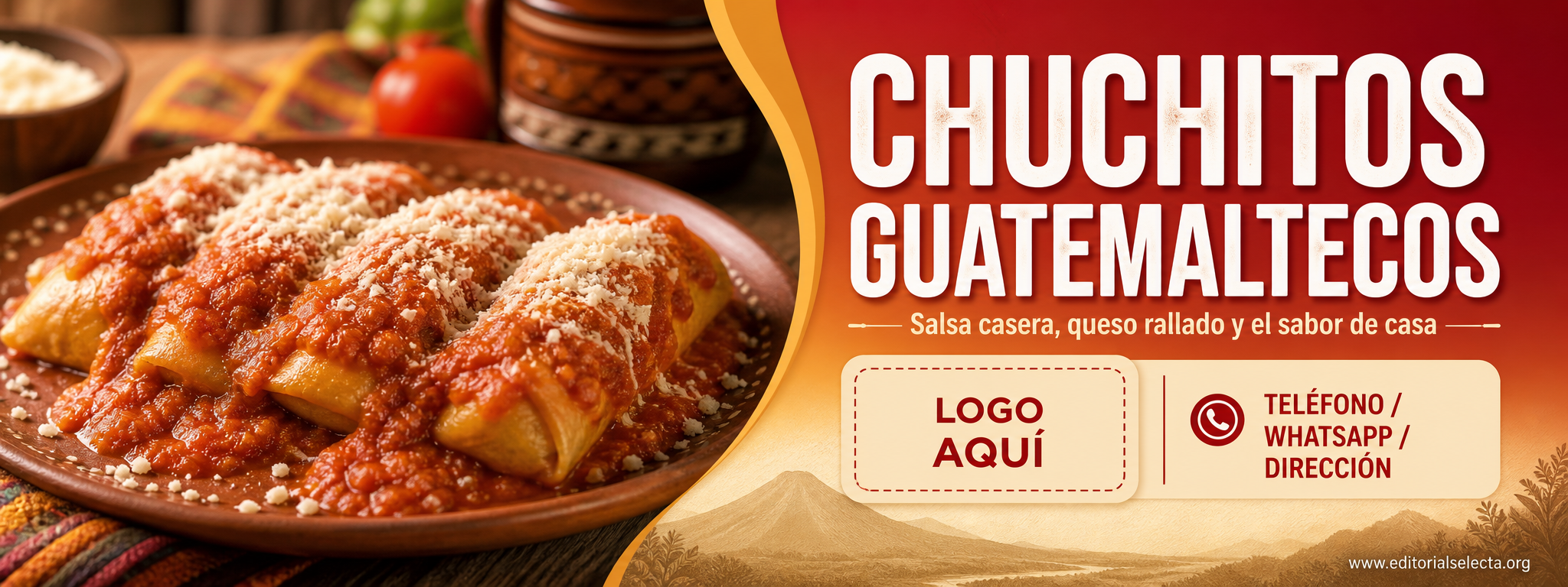 Banner Vinyl · Guatemala 3' x 8'