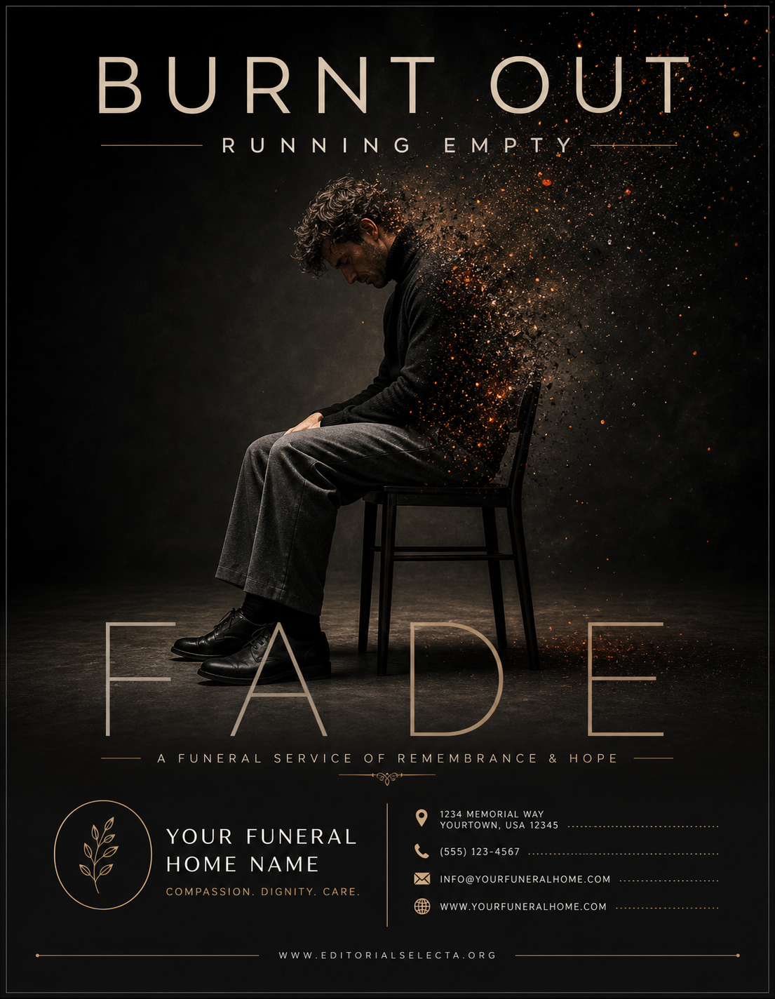 Flyer Carta Completa · Funerales (Frente)