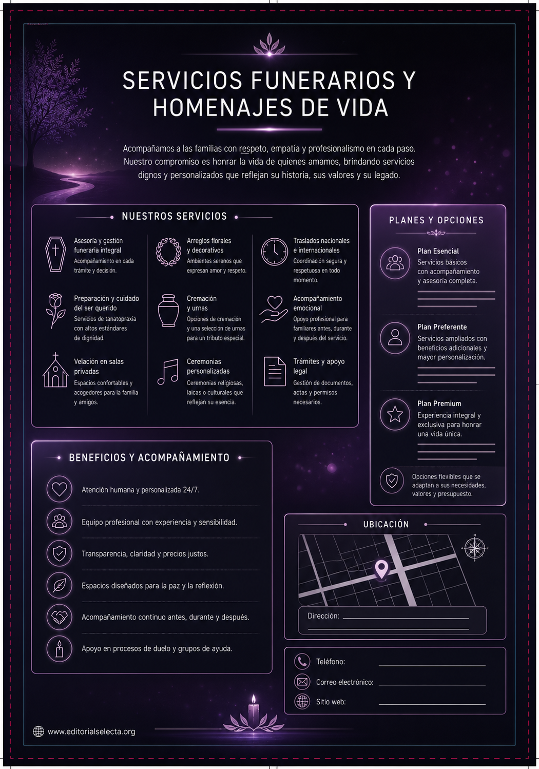 Flyer Carta Completa · Funerales (Frente) 2