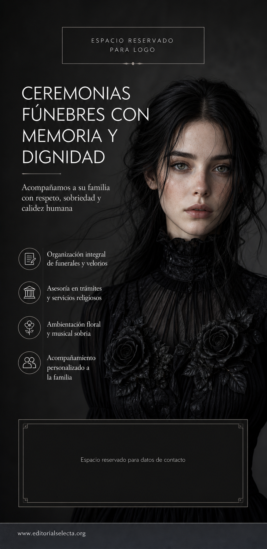Banner Retráctil (Roll-Up) · Funerales
