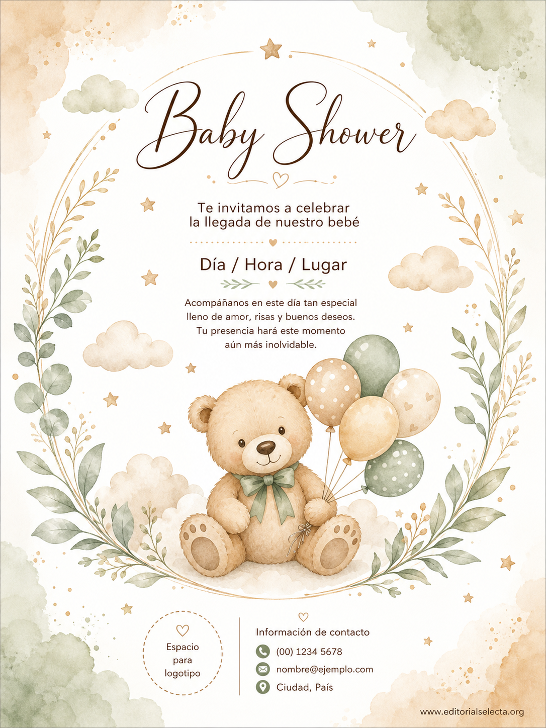 Póster · Baby Shower