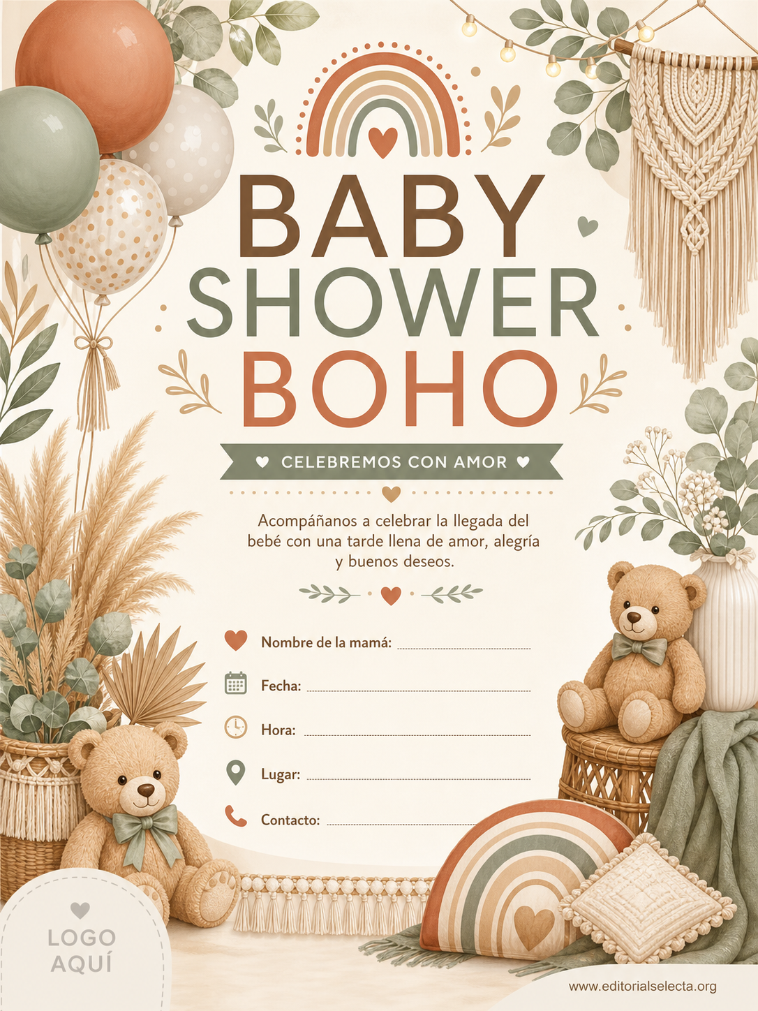 Póster · Baby Shower