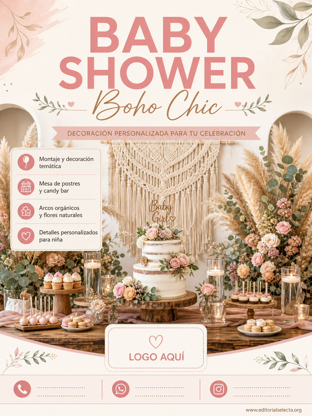 Póster · Baby Shower