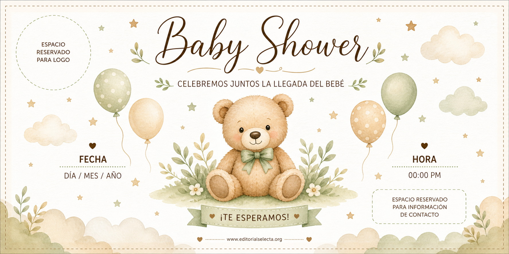 Banner Vinyl · Baby Shower 2' x 4'