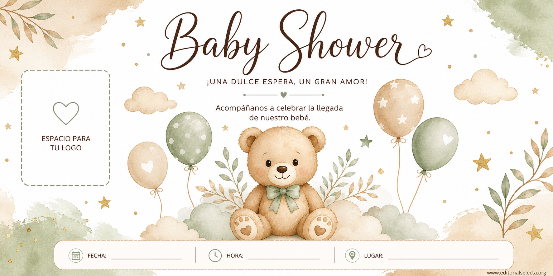 Banner Vinyl · Baby Shower 4' x 8'