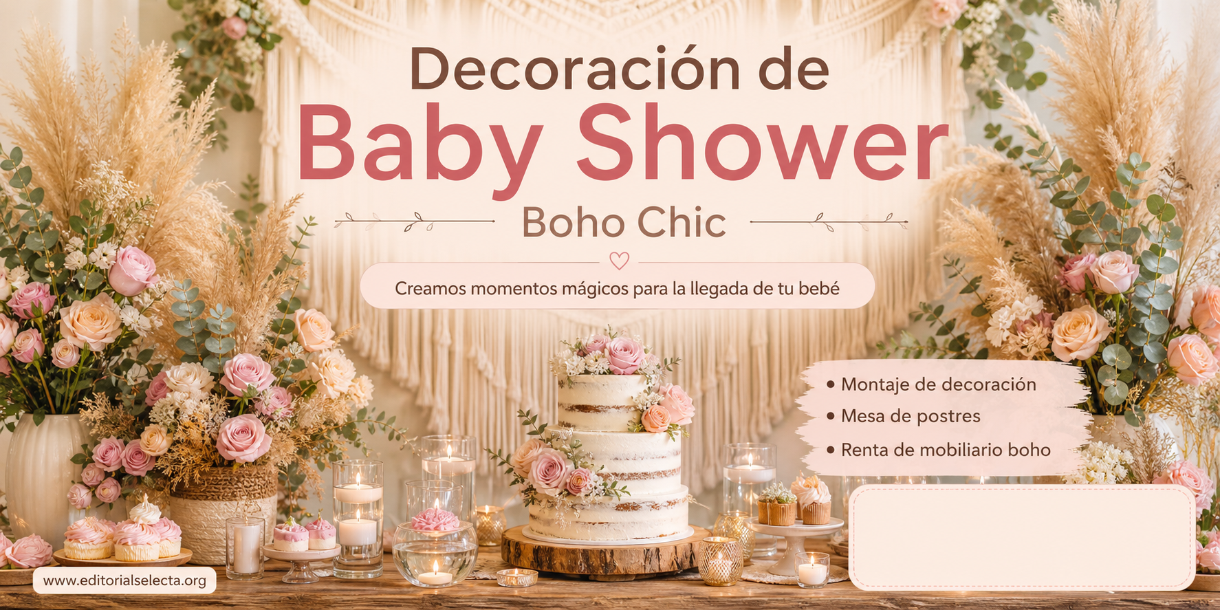 Banner Vinyl · Baby Shower 3' x 6'