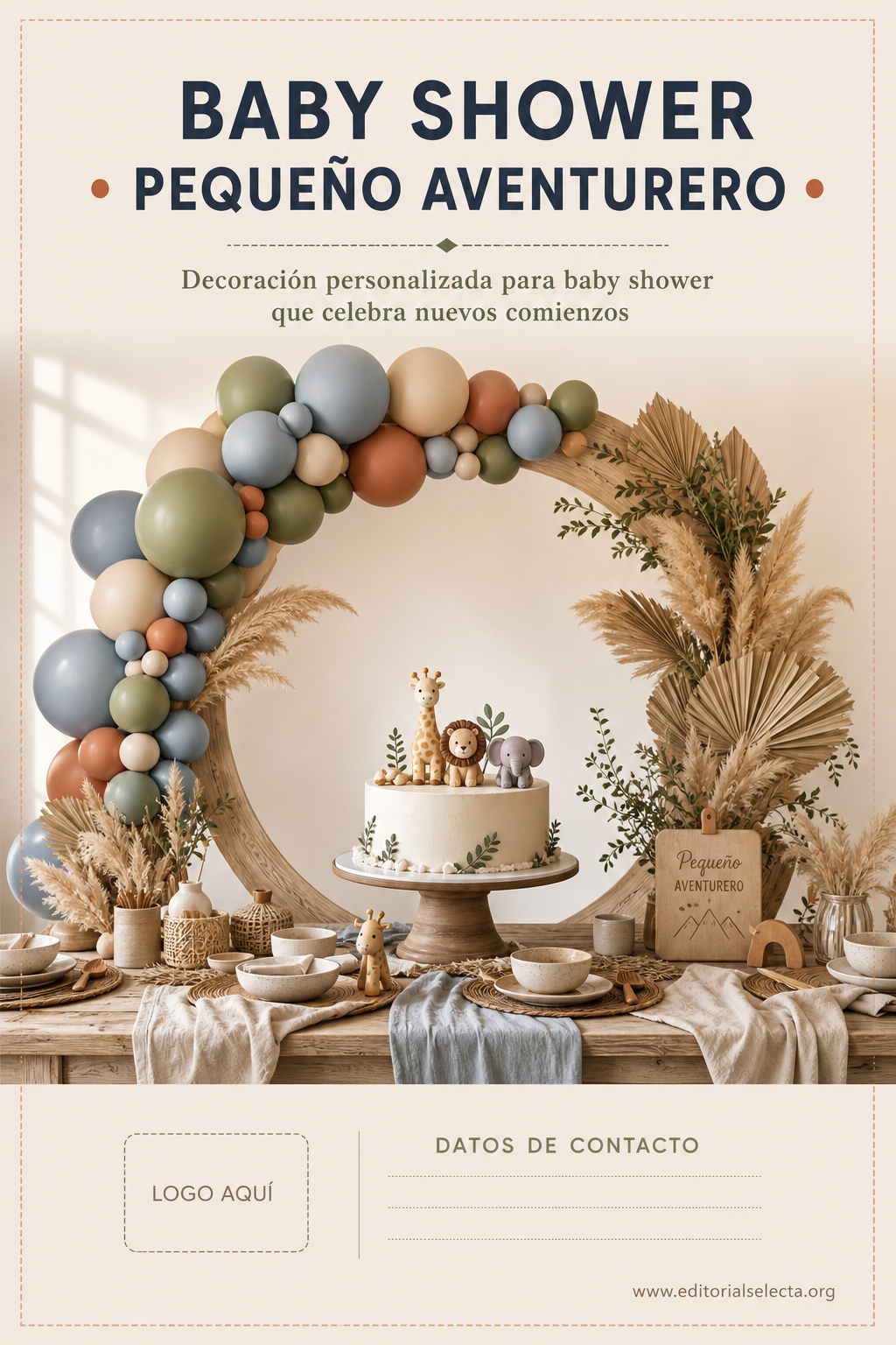 Postal 4x6 · Baby Shower (Frente)