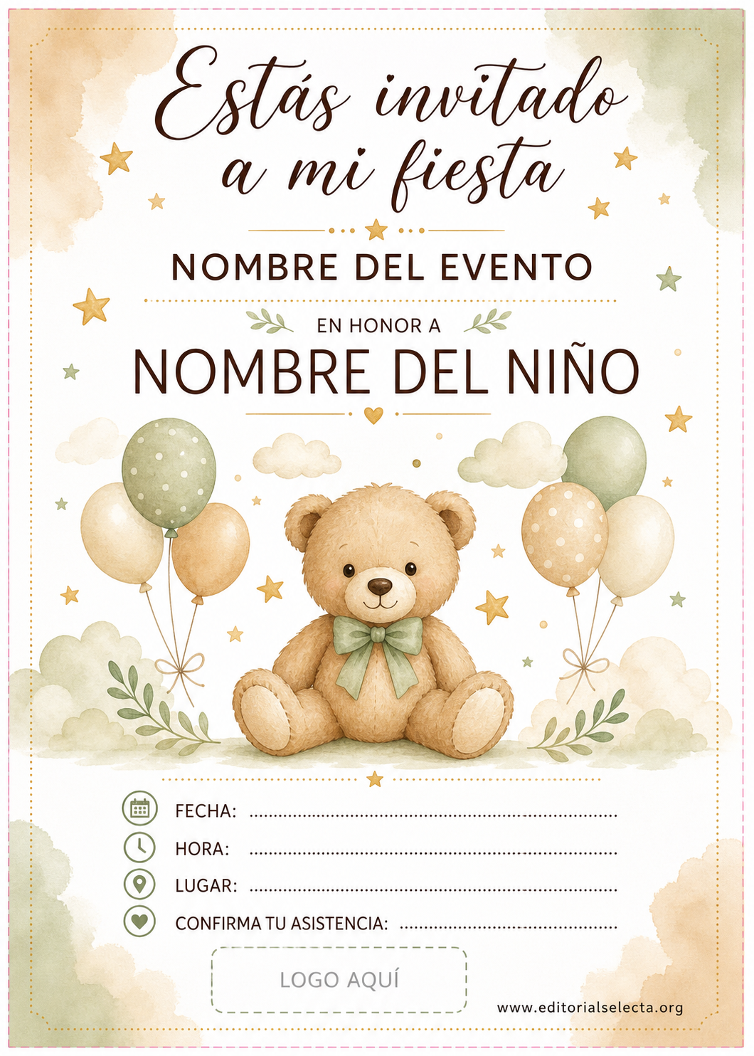 Invitación · Party (Frente)