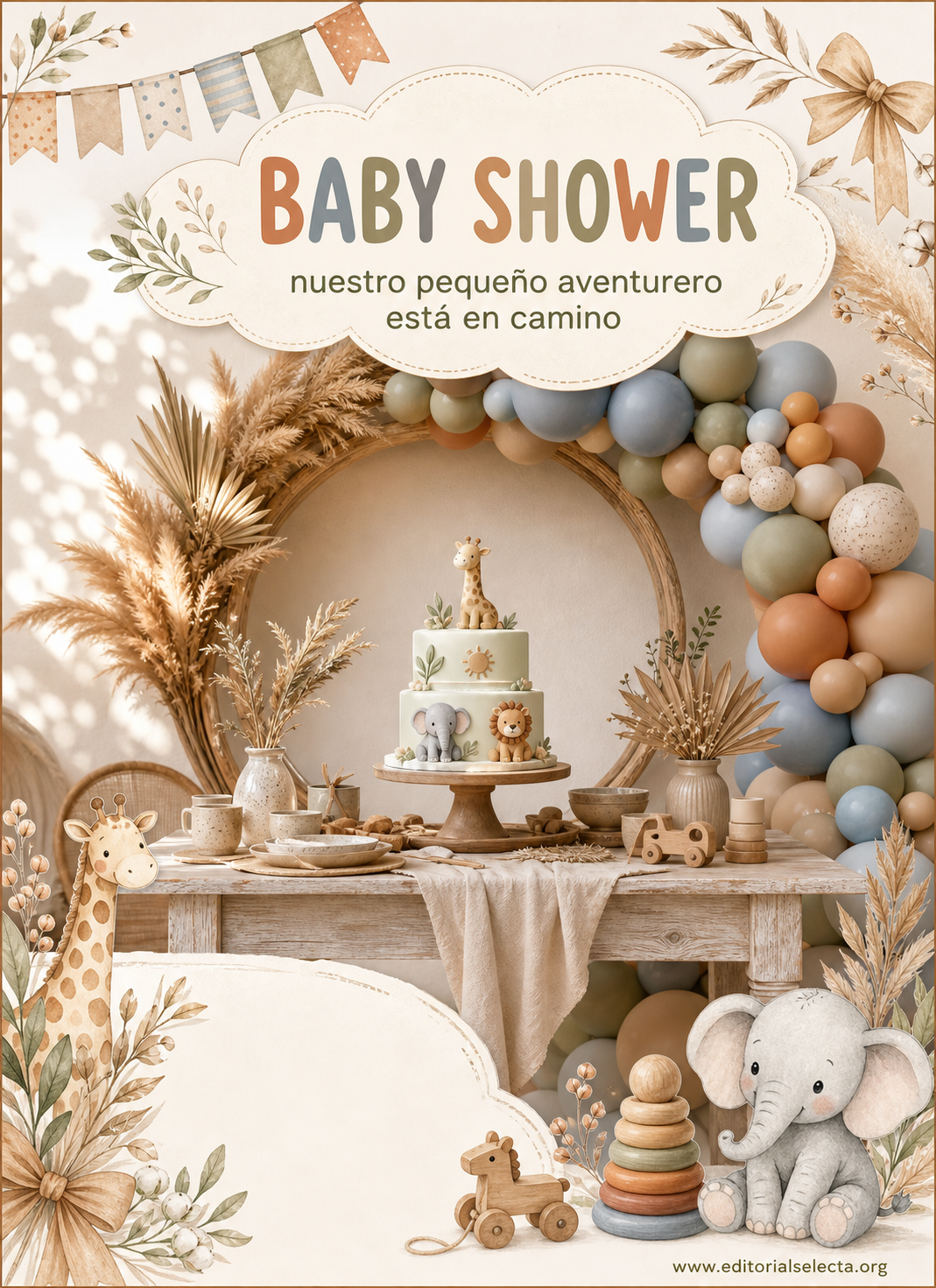 Invitación · Baby Shower (Frente)