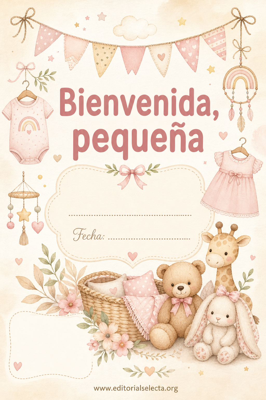 Postal 4x6 · Baby Shower (Frente)