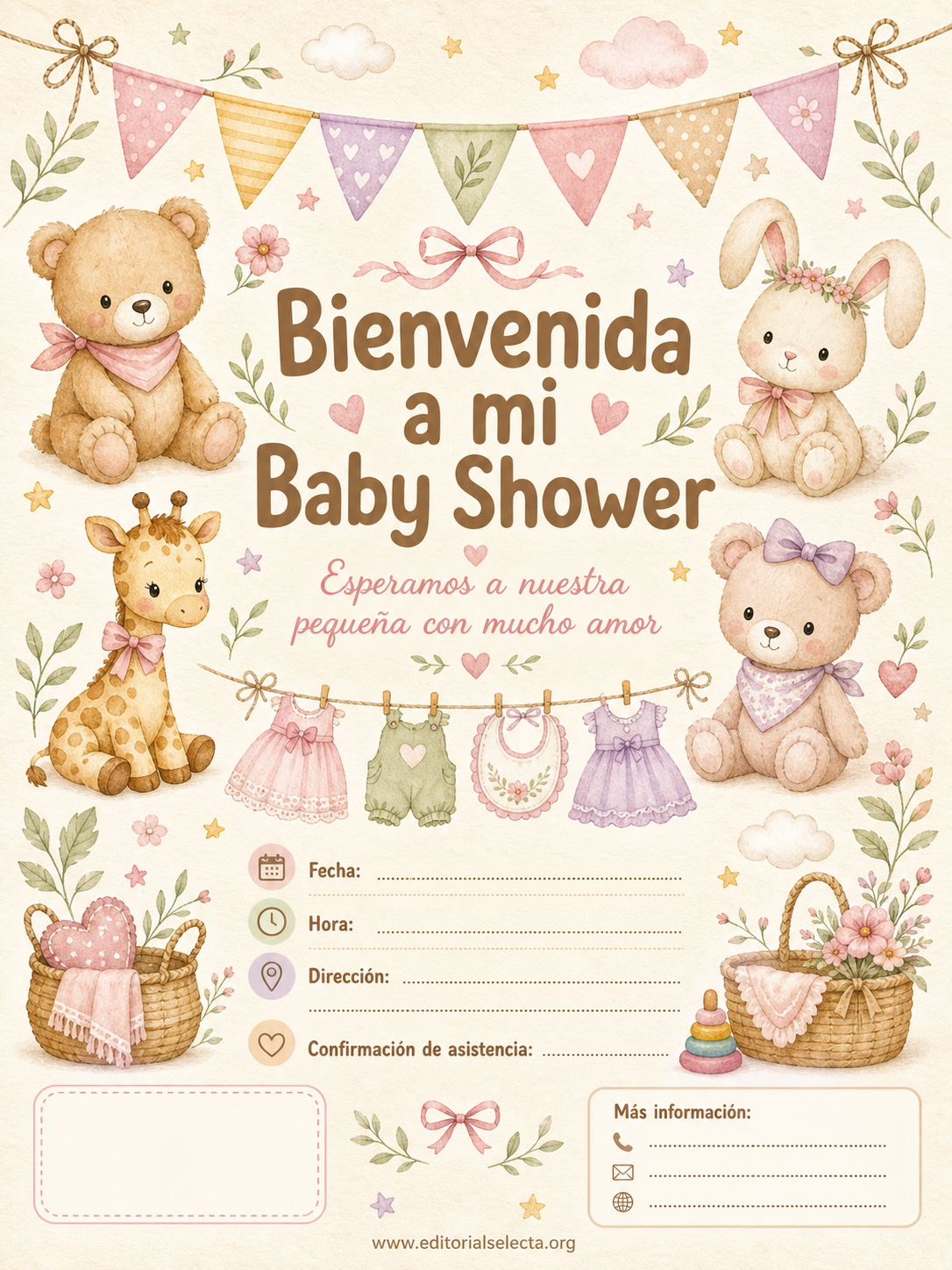 Póster · Baby Shower