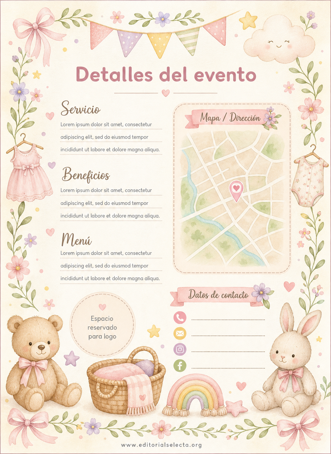 Invitación · Baby Shower (Frente) 2