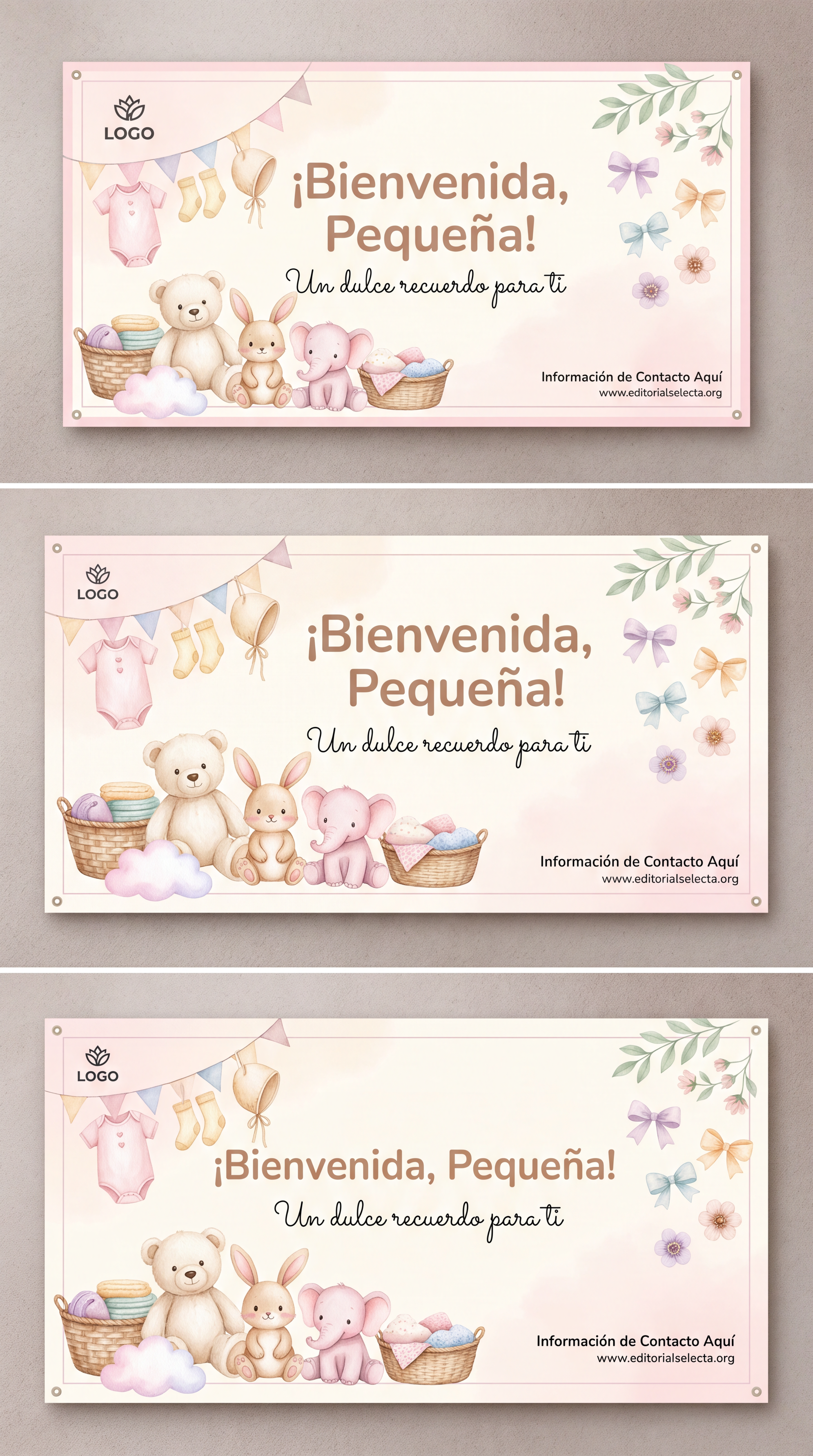 Banner Vinyl · Baby Shower 3' x 6'