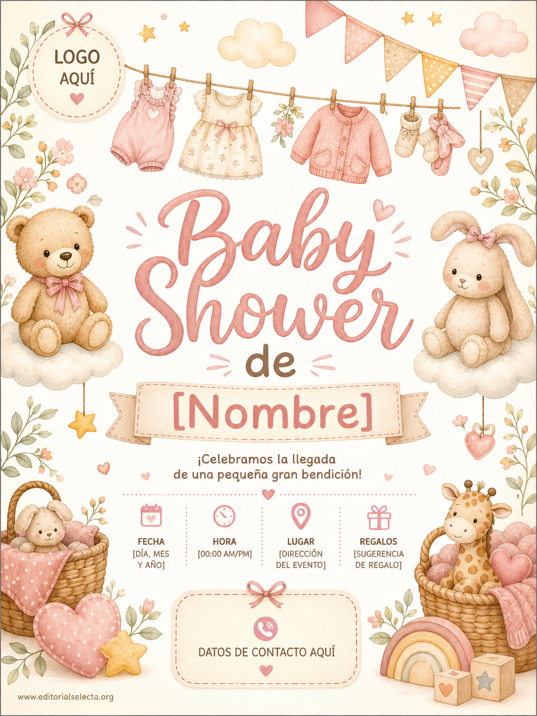 Póster · Baby Shower