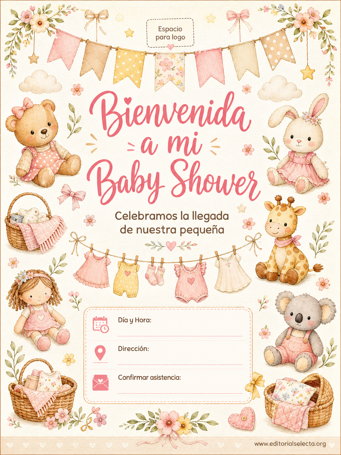 Póster · Baby Shower