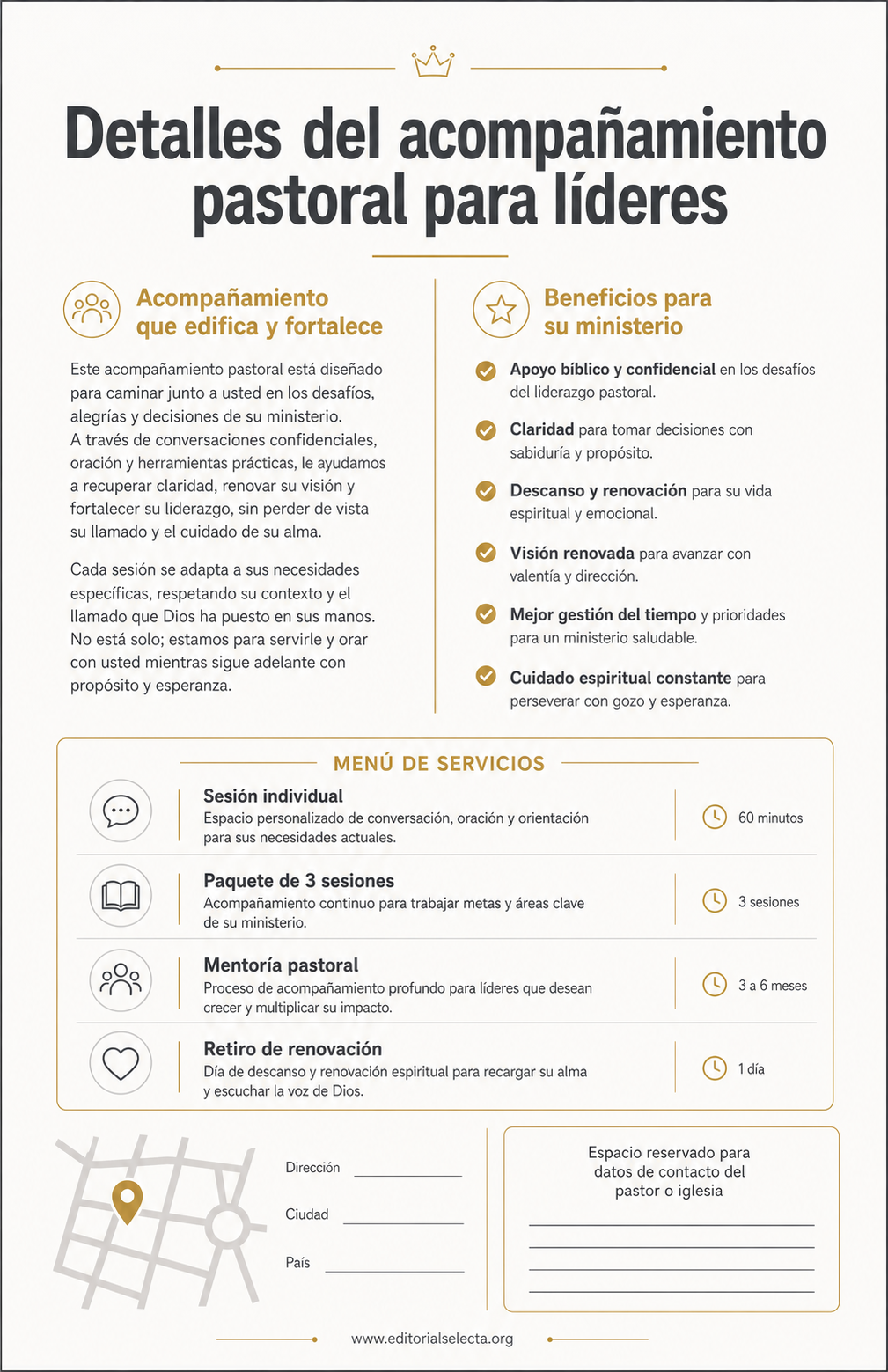 Flyer Media Carta · Pastores (Frente) 2