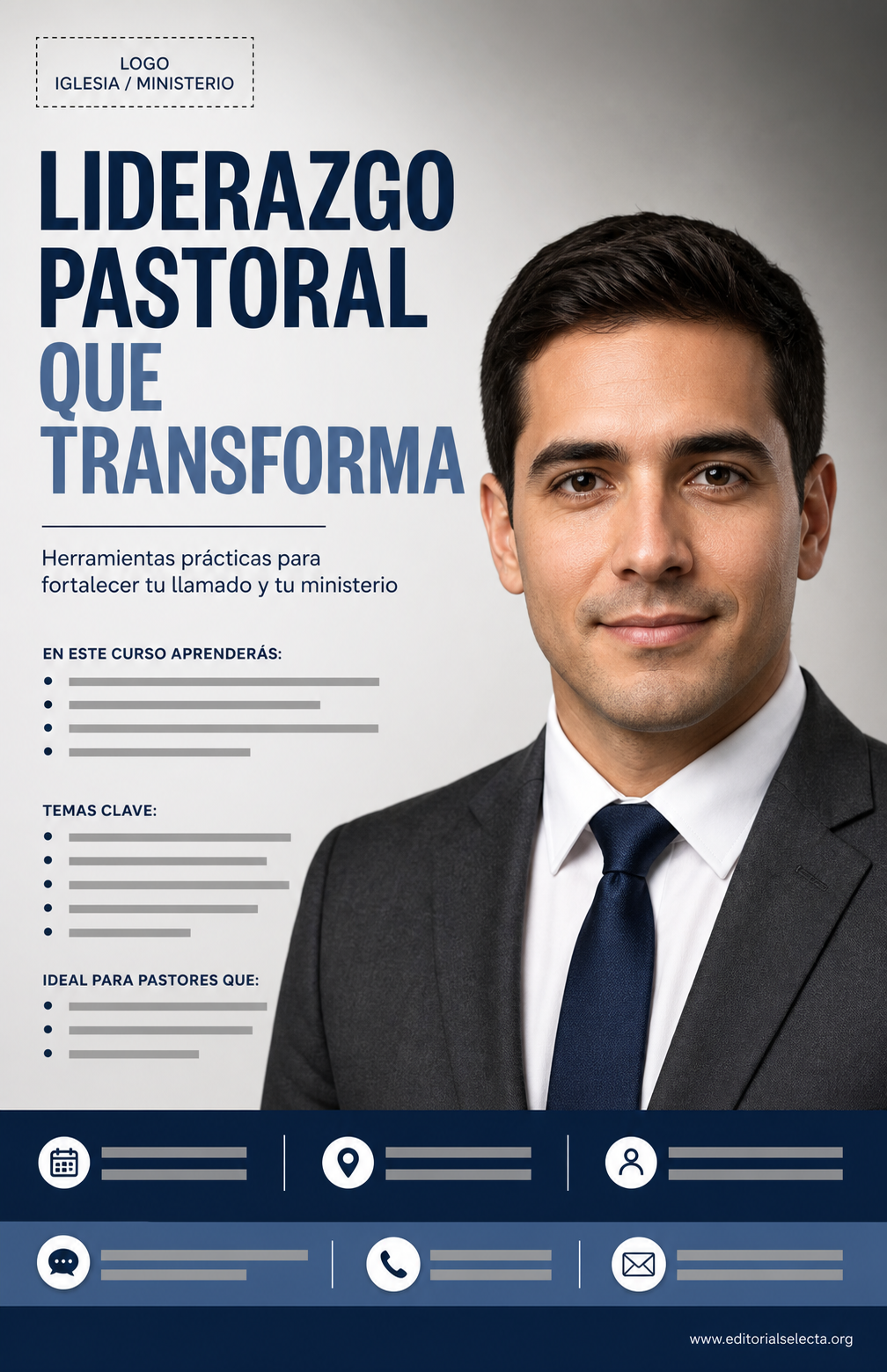 Flyer Media Carta · Pastores (Frente)