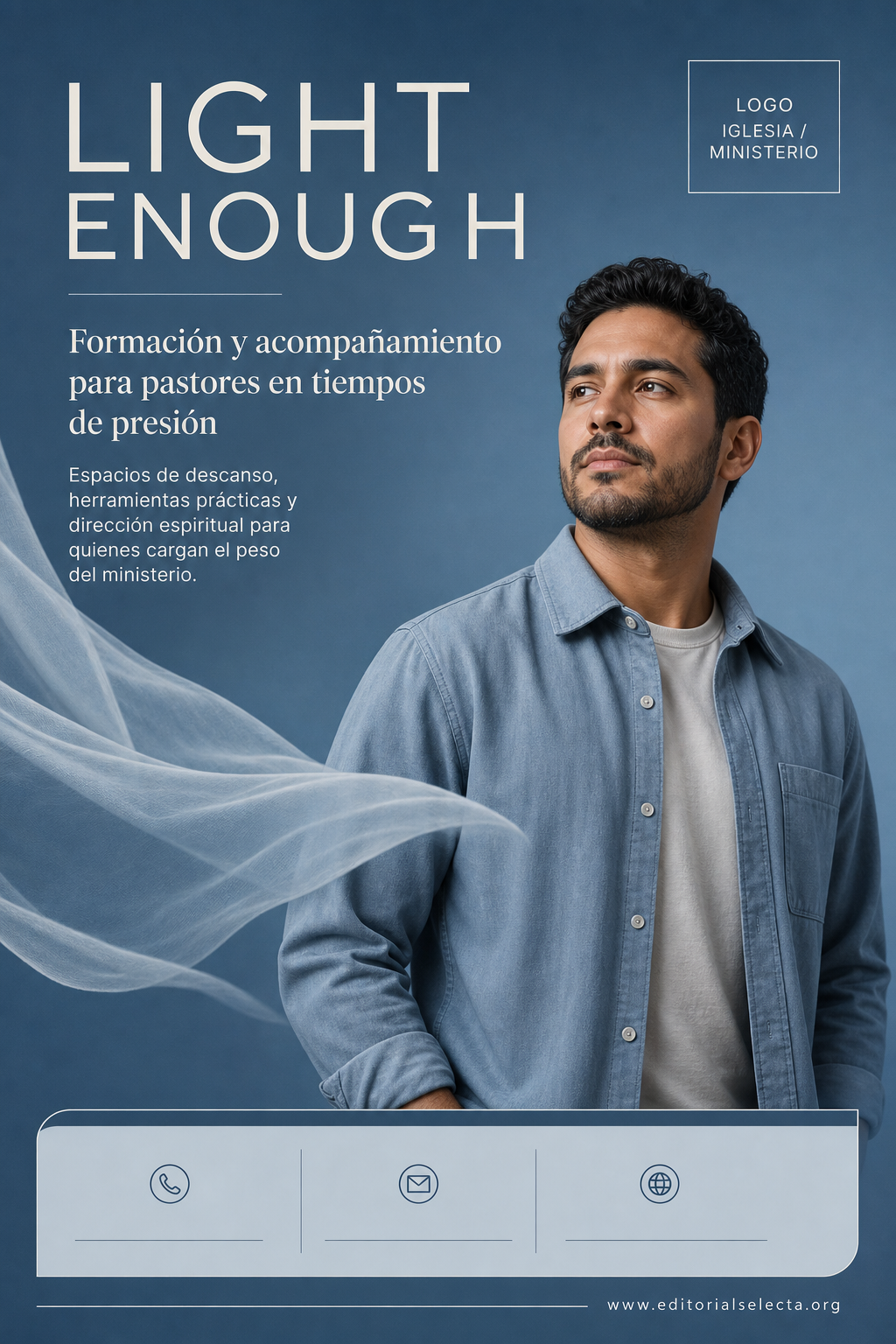 Flyer Media Carta · Pastores (Frente)