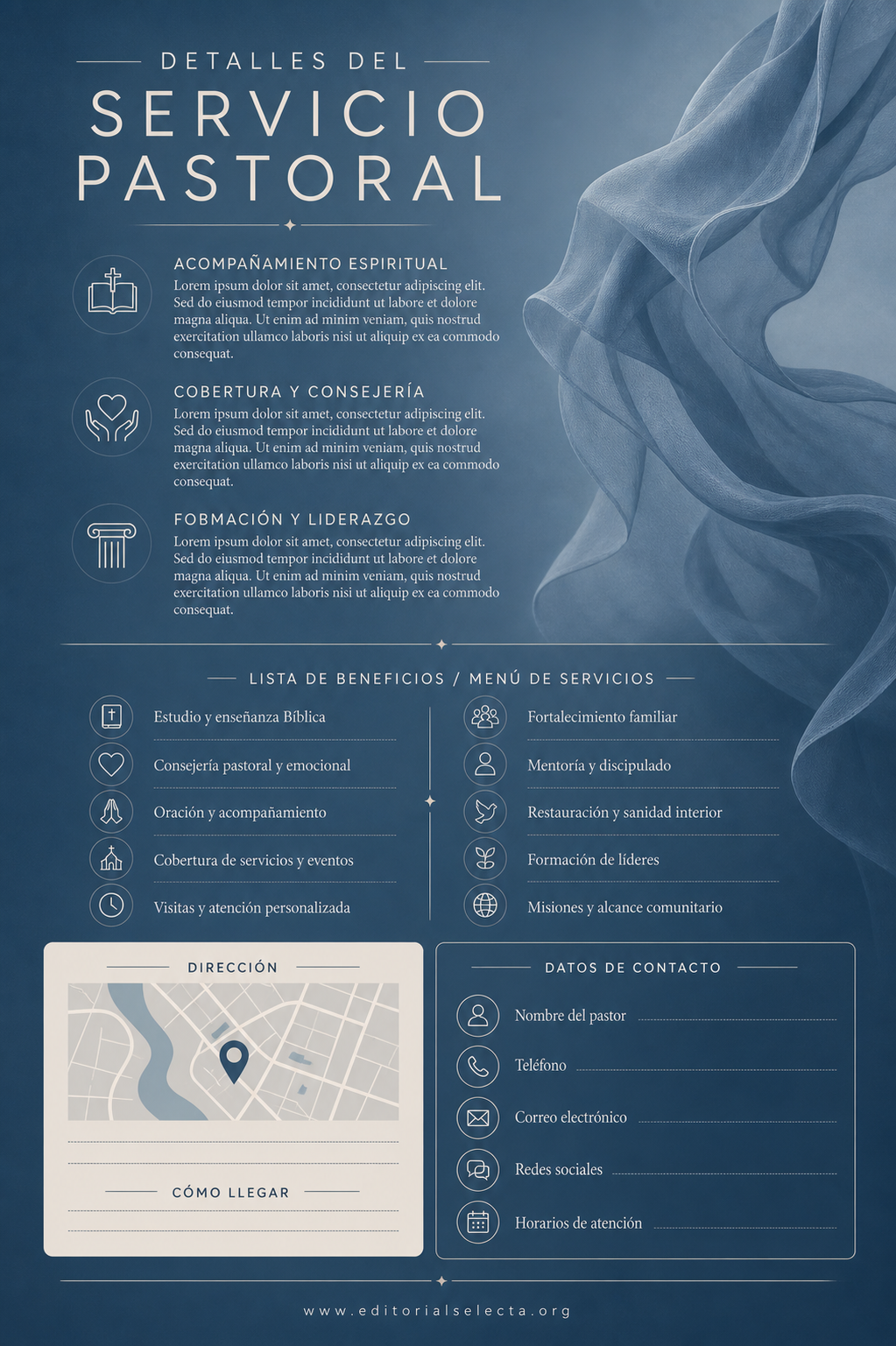Flyer Media Carta · Pastores (Frente) 2