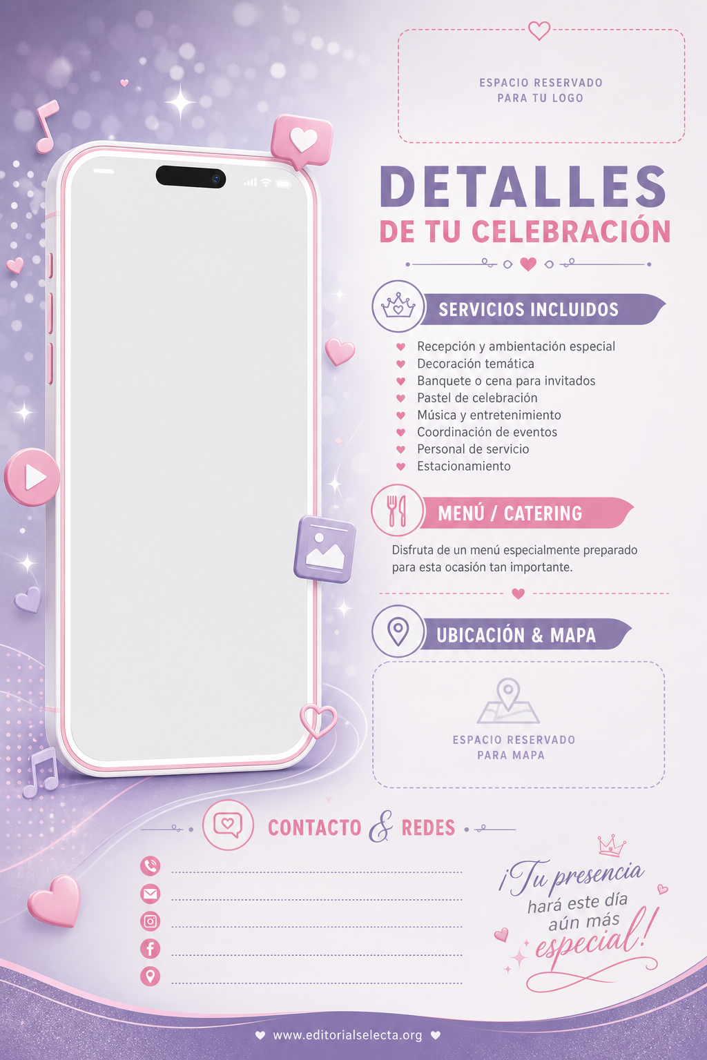 Invitación · Quinceañeras (Frente) 2