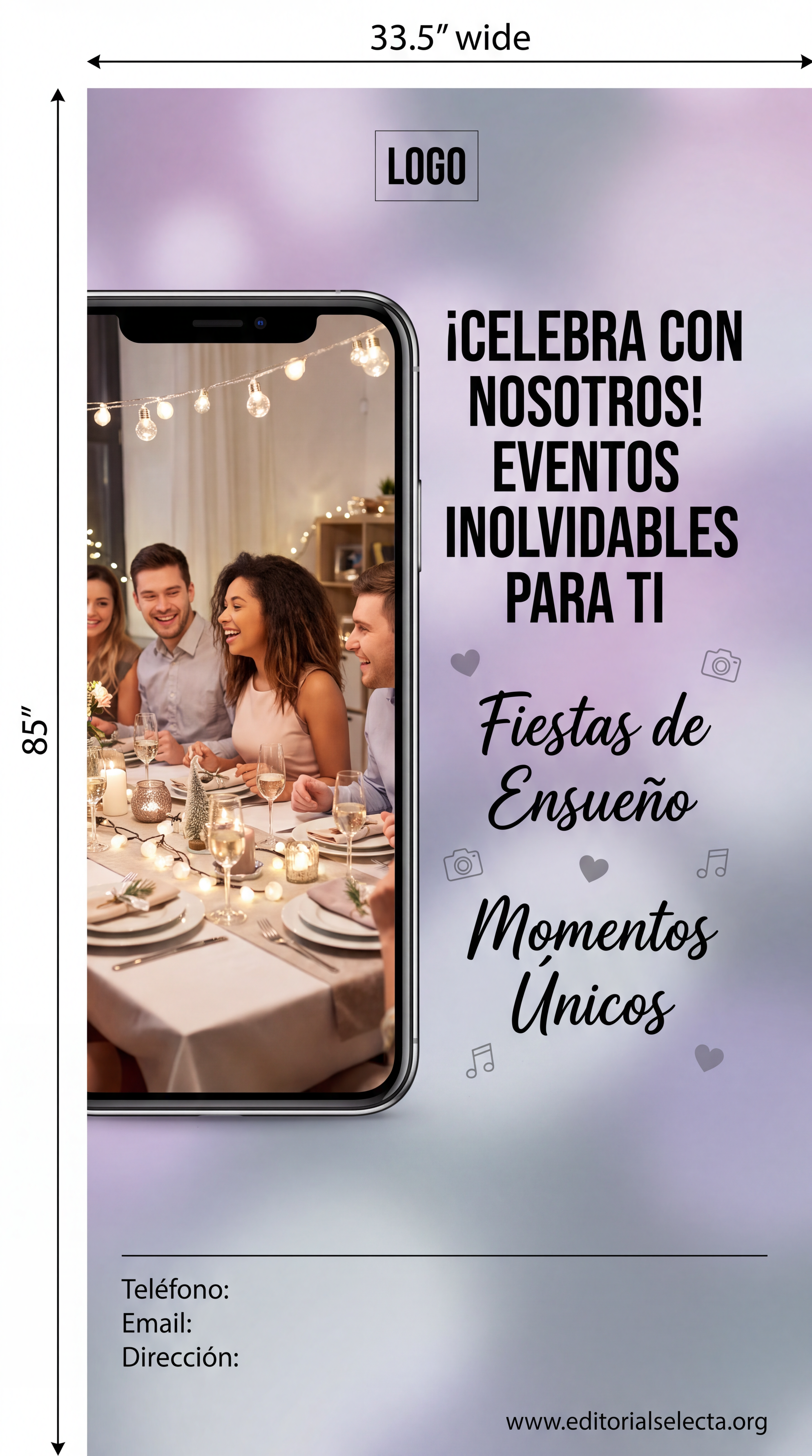 Banner Retráctil (Roll-Up) · Cenas temáticas