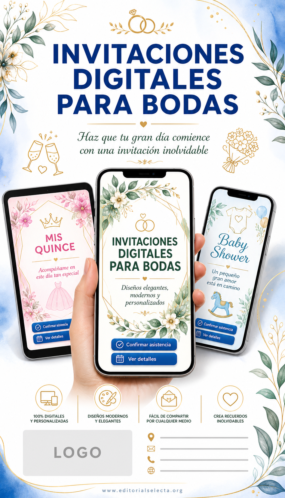 Invitación · Bodas (Reverso) 2