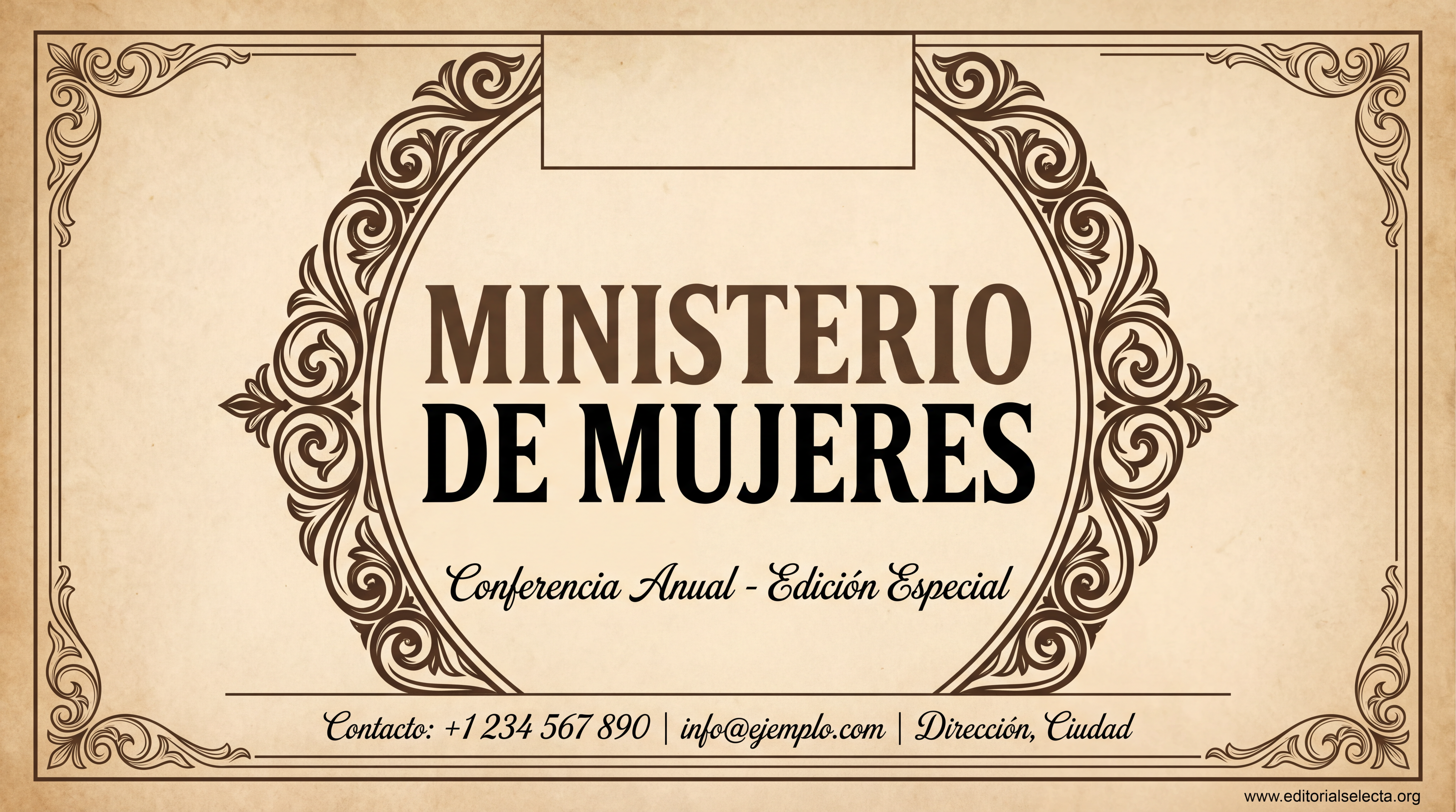 Tarjeta de Presentación Estándar · Religión (Frente)