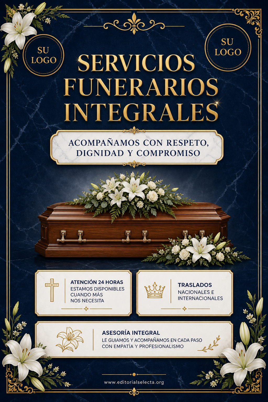 Postal 4x6 · Funeraria (Reverso) 2