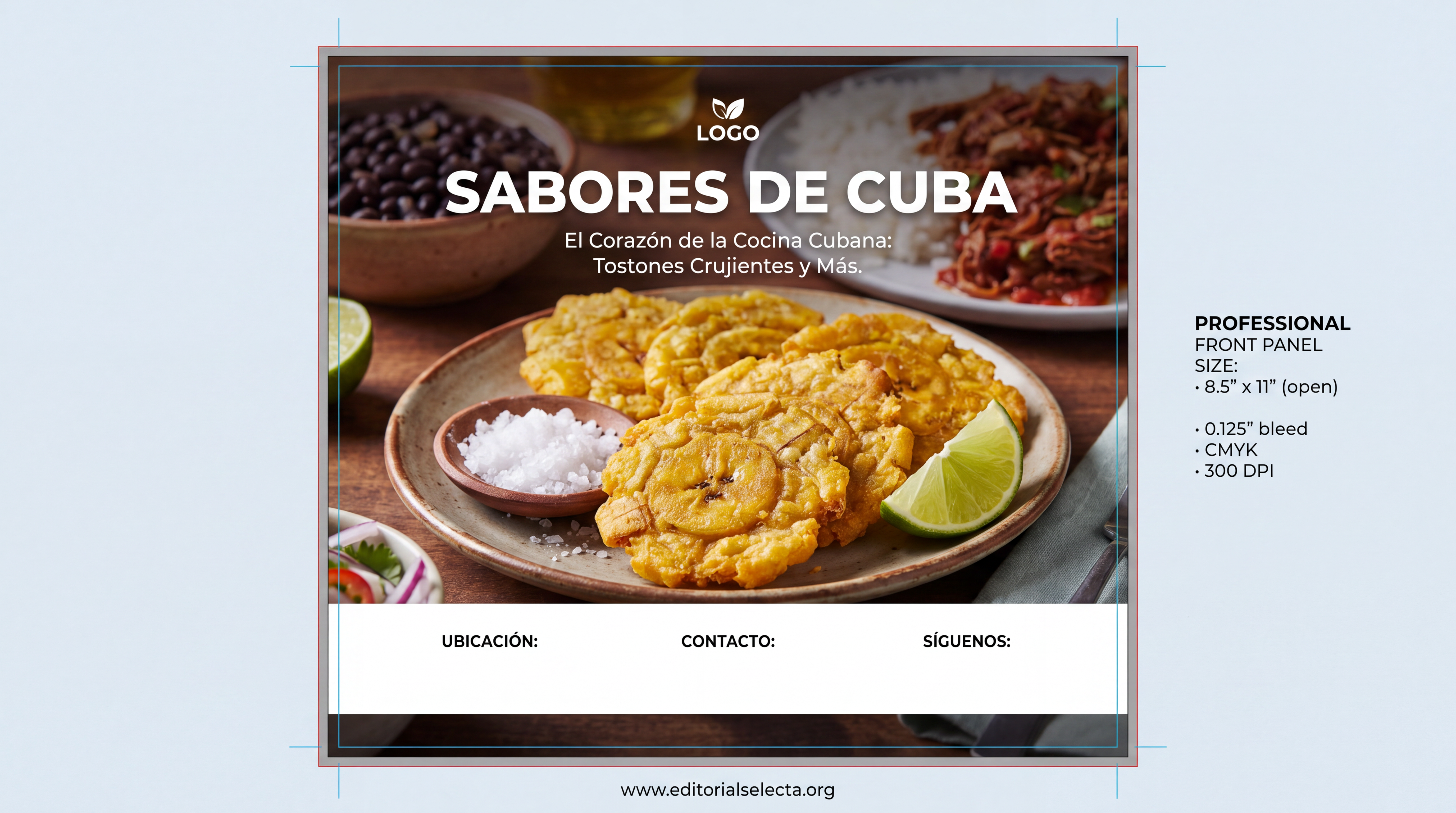 Brochure Tríptico · Cuba (Reverso) 2