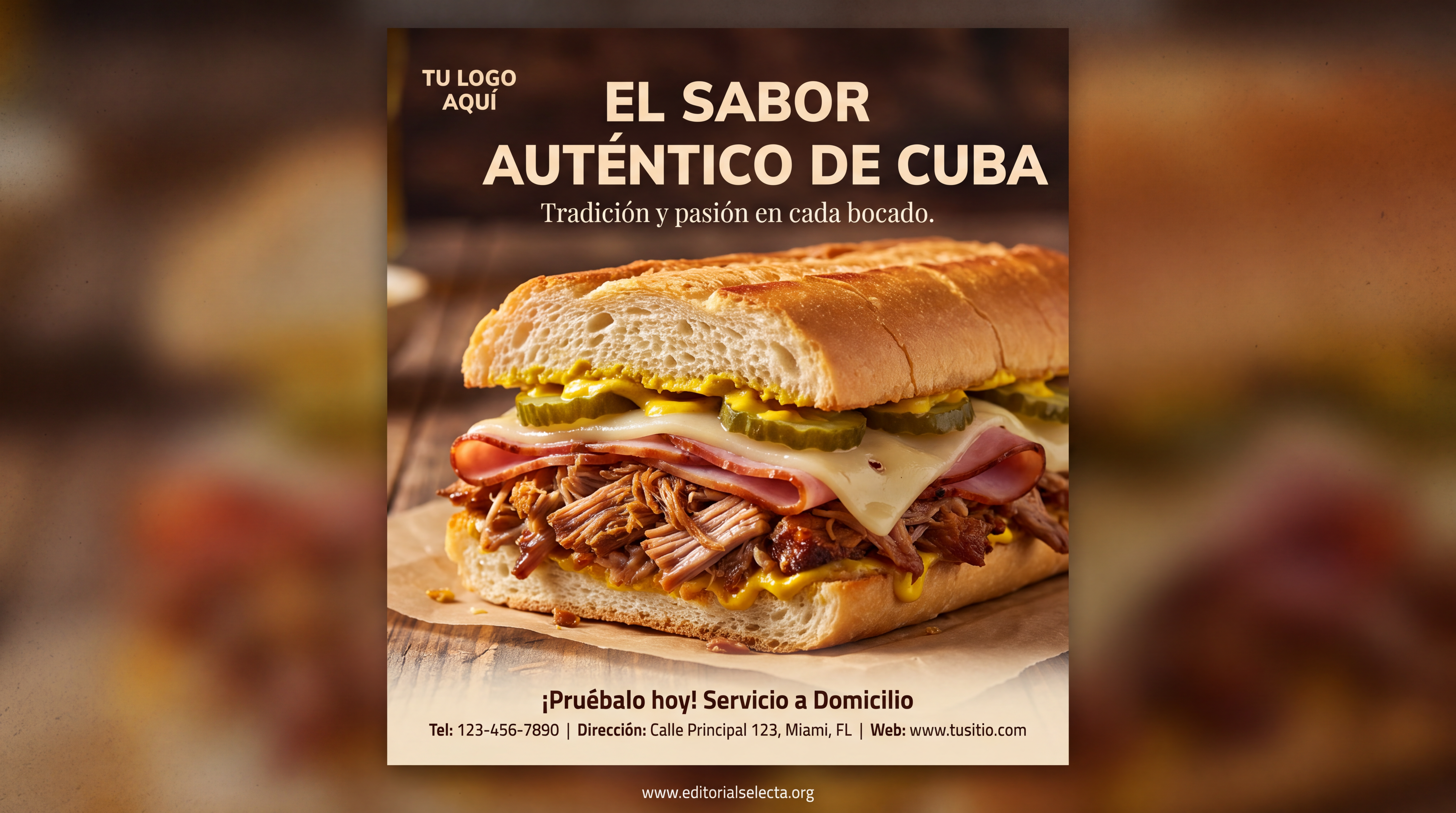 Brochure Tríptico · Cuba (Reverso) 2