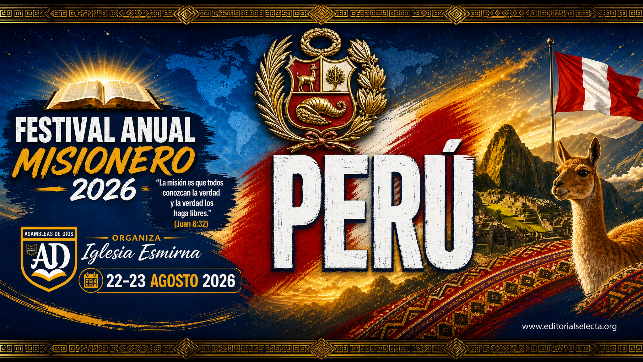 Peru Taza 15oz Oficial FAM2026