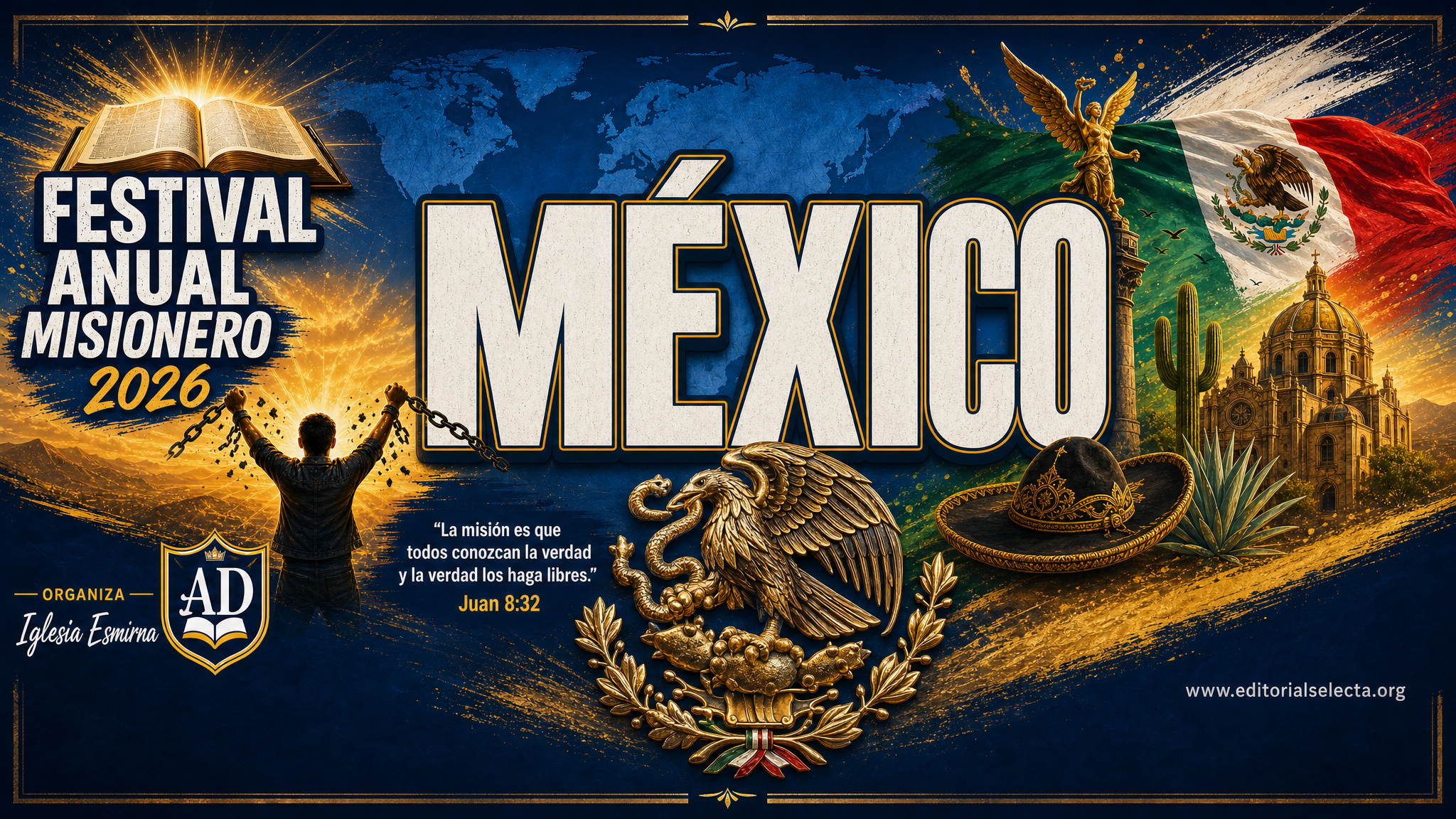Mexico Taza 15oz Oficial FAM2026